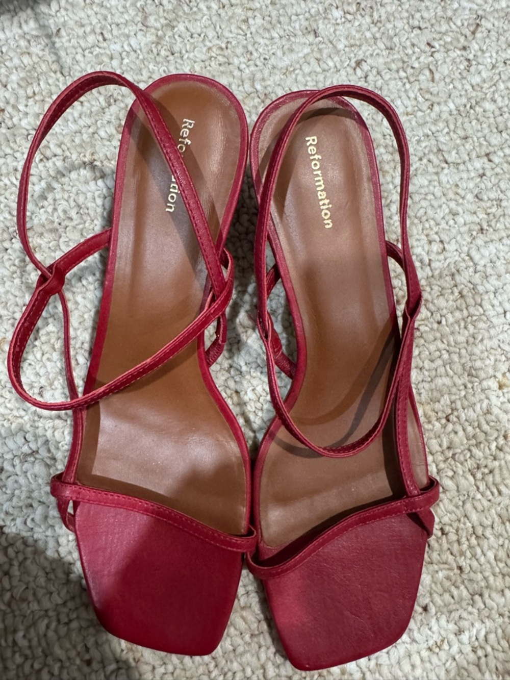 Reformation Kitten Heel Sandals